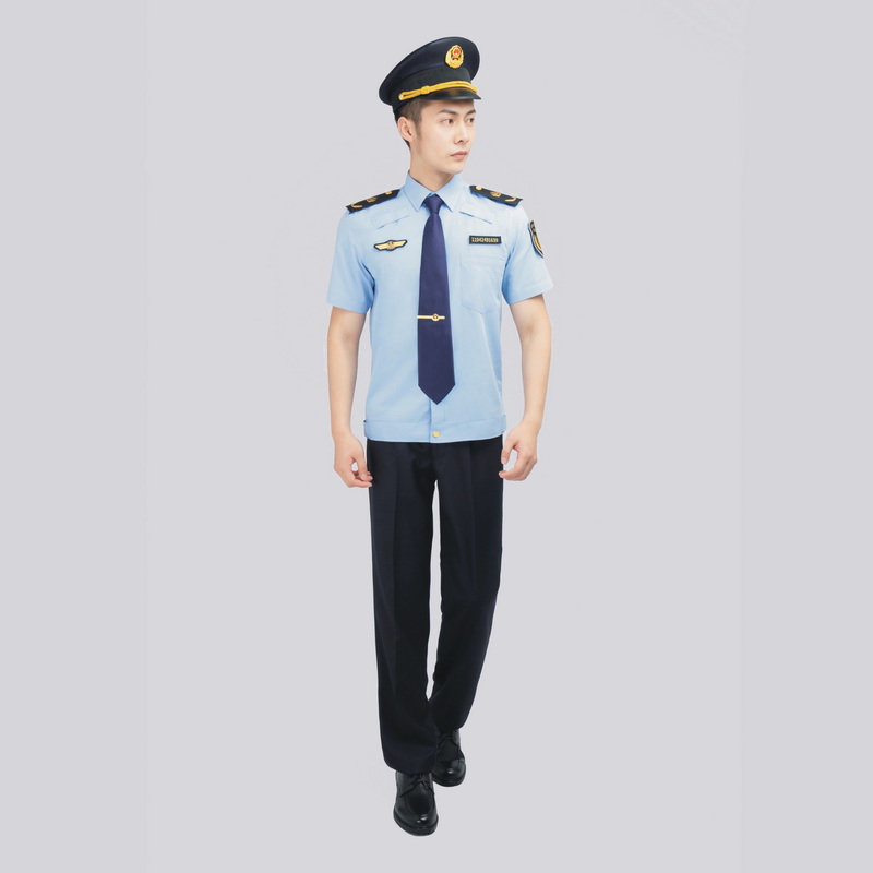 HT031-011六部委综合执法保安制式短袖衬衫
